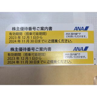 エーエヌエー(ゼンニッポンクウユ)(ANA(全日本空輸))のANA株主優待　最新２枚(その他)