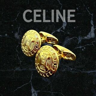 セリーヌ(celine)のCELINEセリーヌ　カフリンクス　カフスボタン　ゴールド　トリオンフa0091(カフリンクス)