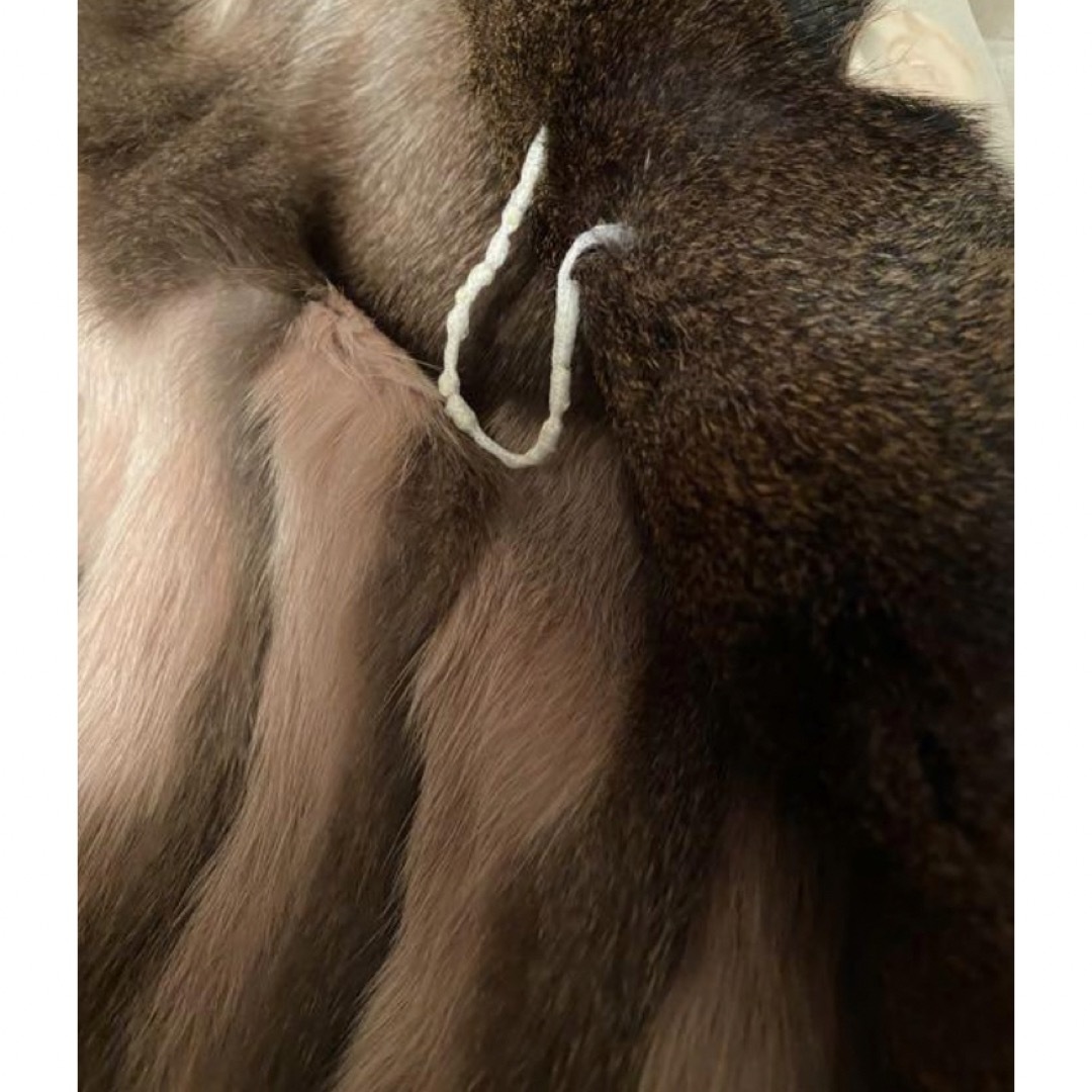 BALMAIN(バルマン)のバルマン　リバーシブル　ファーコート レディースのジャケット/アウター(毛皮/ファーコート)の商品写真