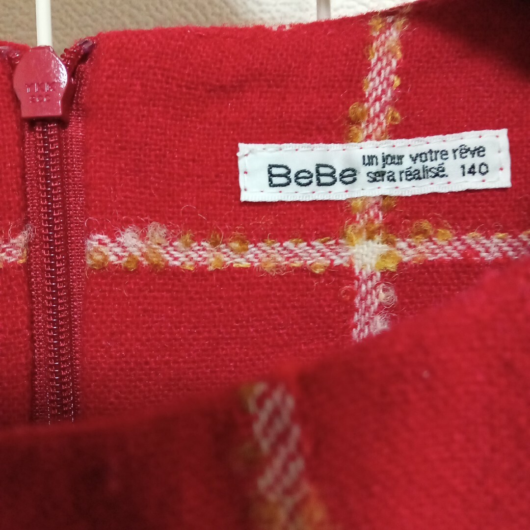 BeBe(ベベ)のワンピース キッズ/ベビー/マタニティのキッズ服女の子用(90cm~)(ワンピース)の商品写真