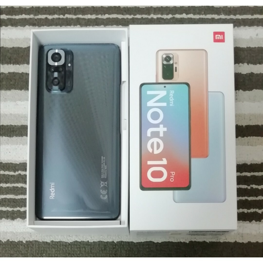 スマートフォン/携帯電話Redmi Note 10 Pro 国内版 オニキスグレー