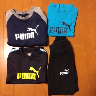 プーマ(PUMA)のプーマ　3点セット  　水色シャツはなし(Tシャツ/カットソー)