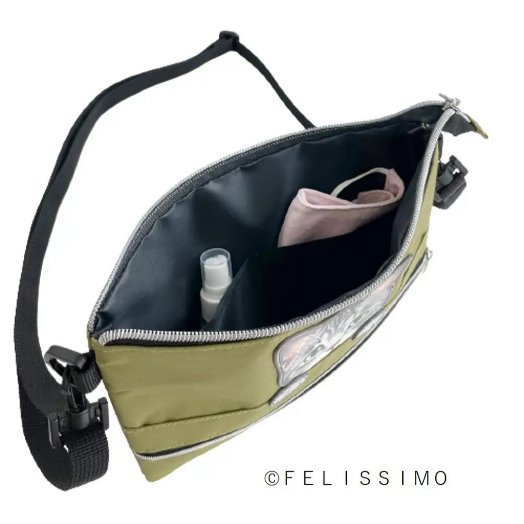 FELISSIMO(フェリシモ)の【新品】フェリシモ猫部　サコッシュ  ショルダーバッグ レディースのバッグ(ショルダーバッグ)の商品写真
