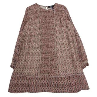 イザベルマラン(Isabel Marant)のISABEL MARANT イザベルマラン 花柄 フラワー ワンピース ブラウス レッド系 34【中古】(その他)