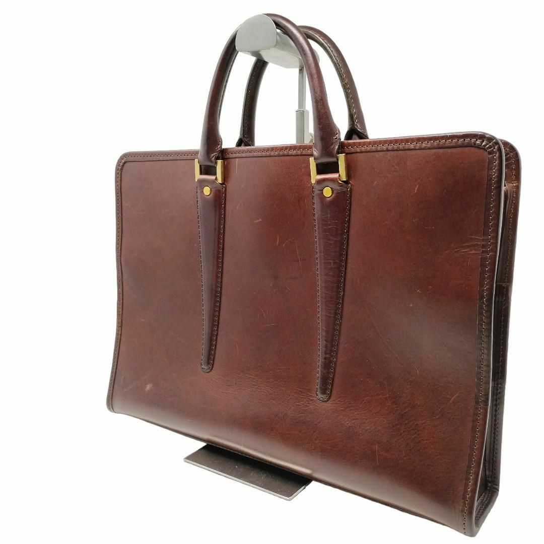 大峡製鞄　ビジネスバッグ　ブリーフケース　A4収納可能　a0043 メンズのバッグ(ビジネスバッグ)の商品写真