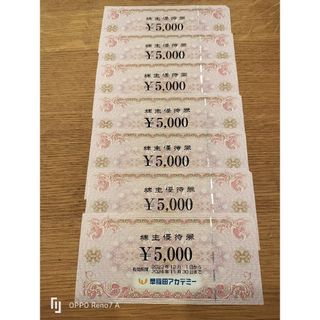 【じゅんじゅん様専用】早稲田アカデミー 株主優待券35000円分(その他)