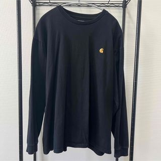 カーハート(carhartt)のカーハート　長袖Tシャツ　古着(Tシャツ/カットソー(七分/長袖))