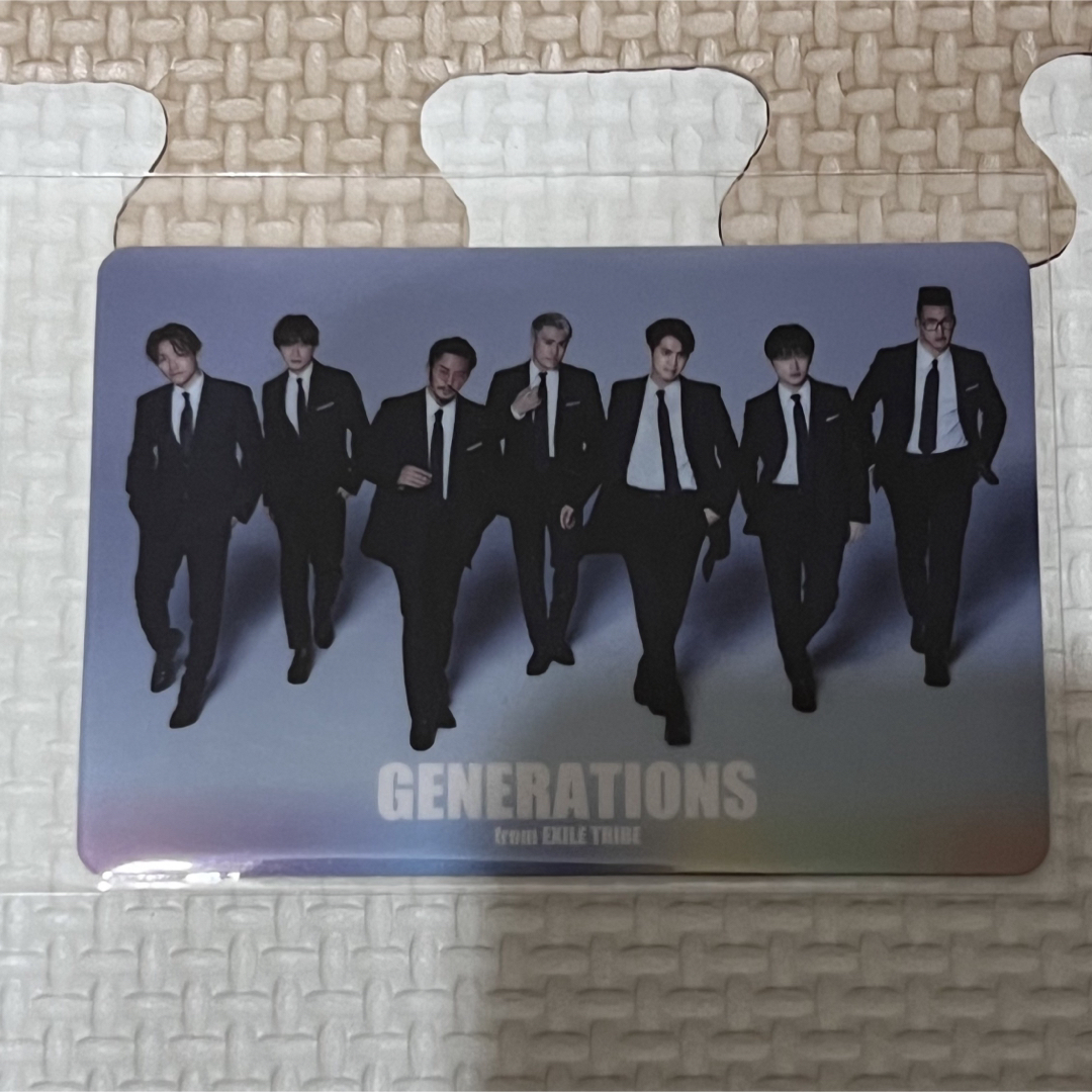 GENERATIONS(ジェネレーションズ)のGENERATIONS  フォトカード　ウエハース エンタメ/ホビーのタレントグッズ(男性タレント)の商品写真