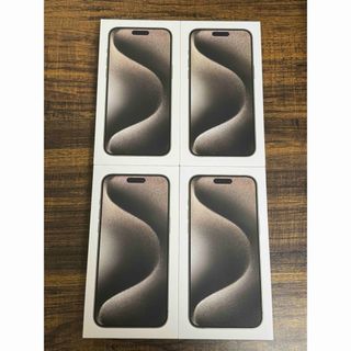 アイフォーン(iPhone)の新品　未開封　iPhone 15 Pro Max 512GB SIMフリー　4台(スマートフォン本体)