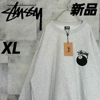 ステューシー(STUSSY)の❗新品❗ ✨即完売モデル✨ stussy 8ボール バックプリント スウェット(スウェット)