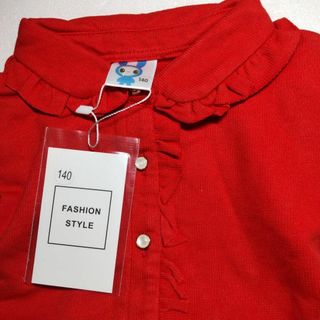 FASHION STYLE 赤 140 新品未使用(ワンピース)