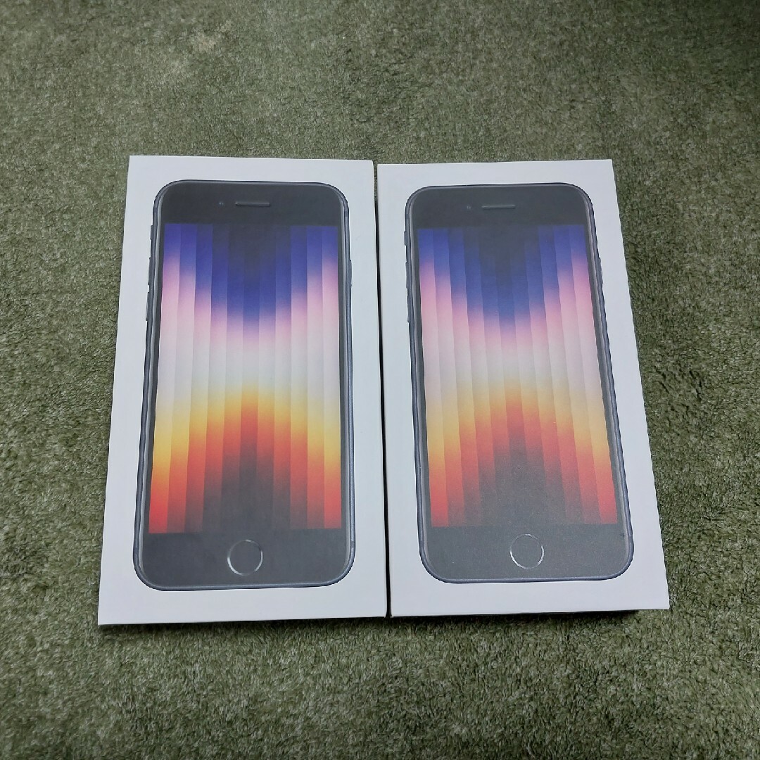 iPhone - iPhone SE (第3世代) ミッドナイト 64 GB docomo 未開封の