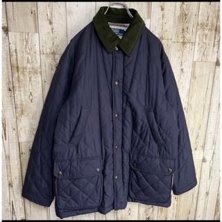 ポロラルフローレン(POLO RALPH LAUREN)の【希少モデル】ラルフローレン　キルティングジャケット  チンストラップ(ブルゾン)