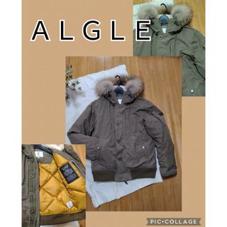 エーグル(AIGLE)のＡＬＧＬＥダウンジャケット 美品(ダウンジャケット)