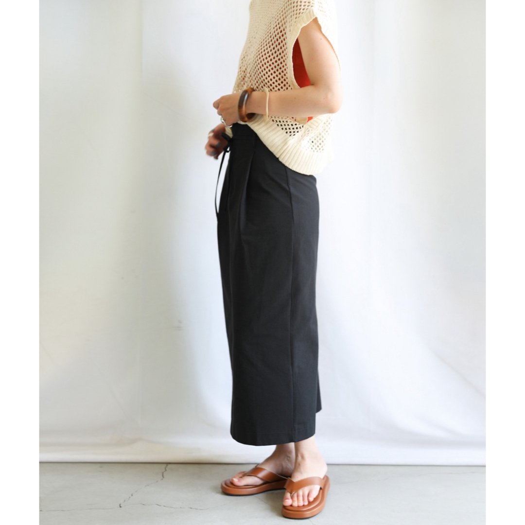 SELECT MOCA(セレクトモカ)の【selectMOCA 】ウエストリボンタイトスカート レディースのスカート(ひざ丈スカート)の商品写真