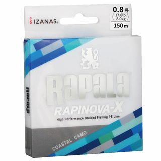 【在庫セール】Rapala(ラパラ) PEライン ラピノヴァX カモパターン 1(釣り糸/ライン)