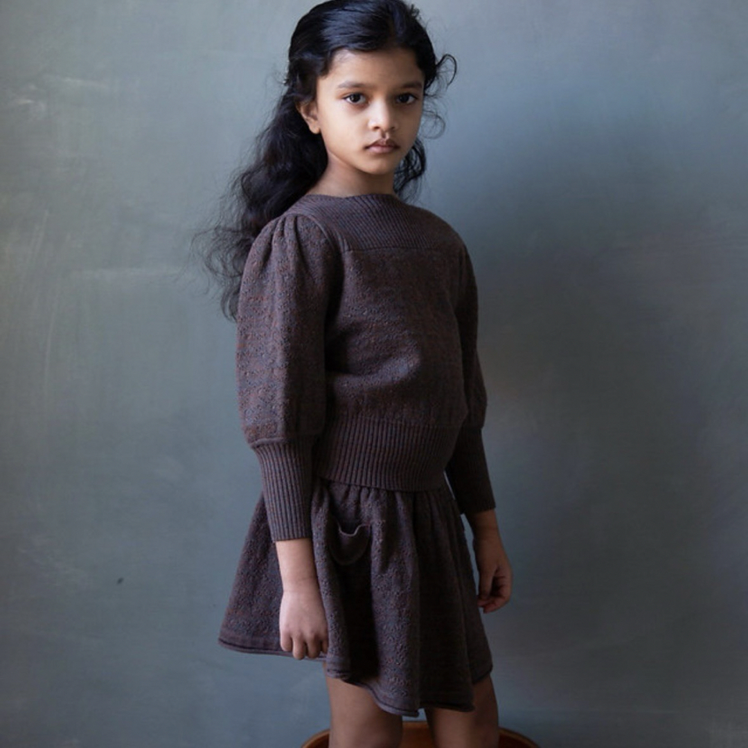 SOOR PLOOM(ソーアプルーム)のSoor Ploom Winona Pullover Mineral 6y キッズ/ベビー/マタニティのキッズ服女の子用(90cm~)(スカート)の商品写真