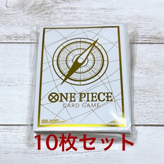 ワンピース(ONE PIECE)のワンピース カード ゲーム 公式スリーブ リミテッドスリーブ ゴールド(Box/デッキ/パック)