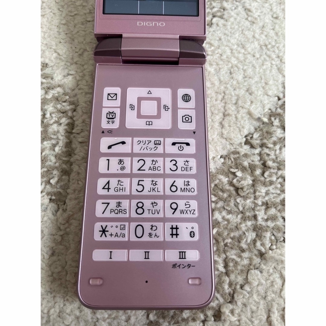 京セラ(キョウセラ)のワイモバイル ガラケー 携帯 スマホ/家電/カメラのスマートフォン/携帯電話(携帯電話本体)の商品写真