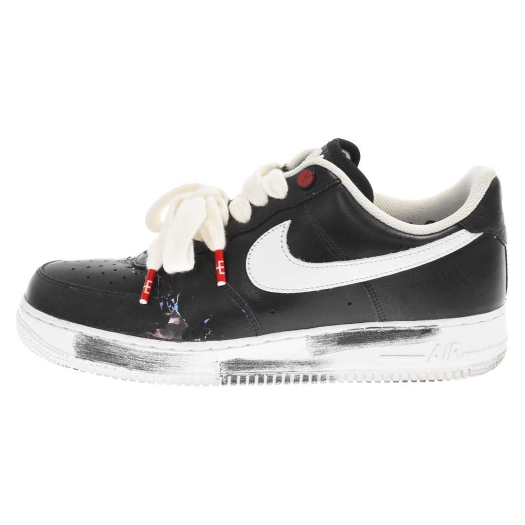 NIKE ナイキ ×peaceminusone AIR FORCE 1 LOW PARA NOISE ピースマイナスワン エアフォースワン パラノイズ ローカットスニーカー ブラック US11/29cm AQ3692-001天然皮革合成繊維底