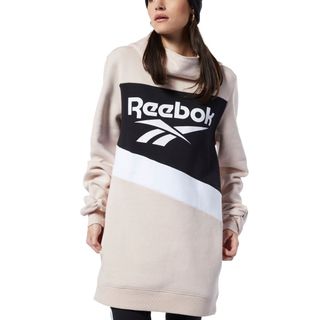 リーボック(Reebok)のReebok リーボック　ベクター フーデッド ドレス パーカー　ワンピース(パーカー)