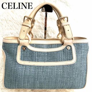 セリーヌ(celine)のセリーヌ　CELINE ブギーバッグ　ブルー(ハンドバッグ)