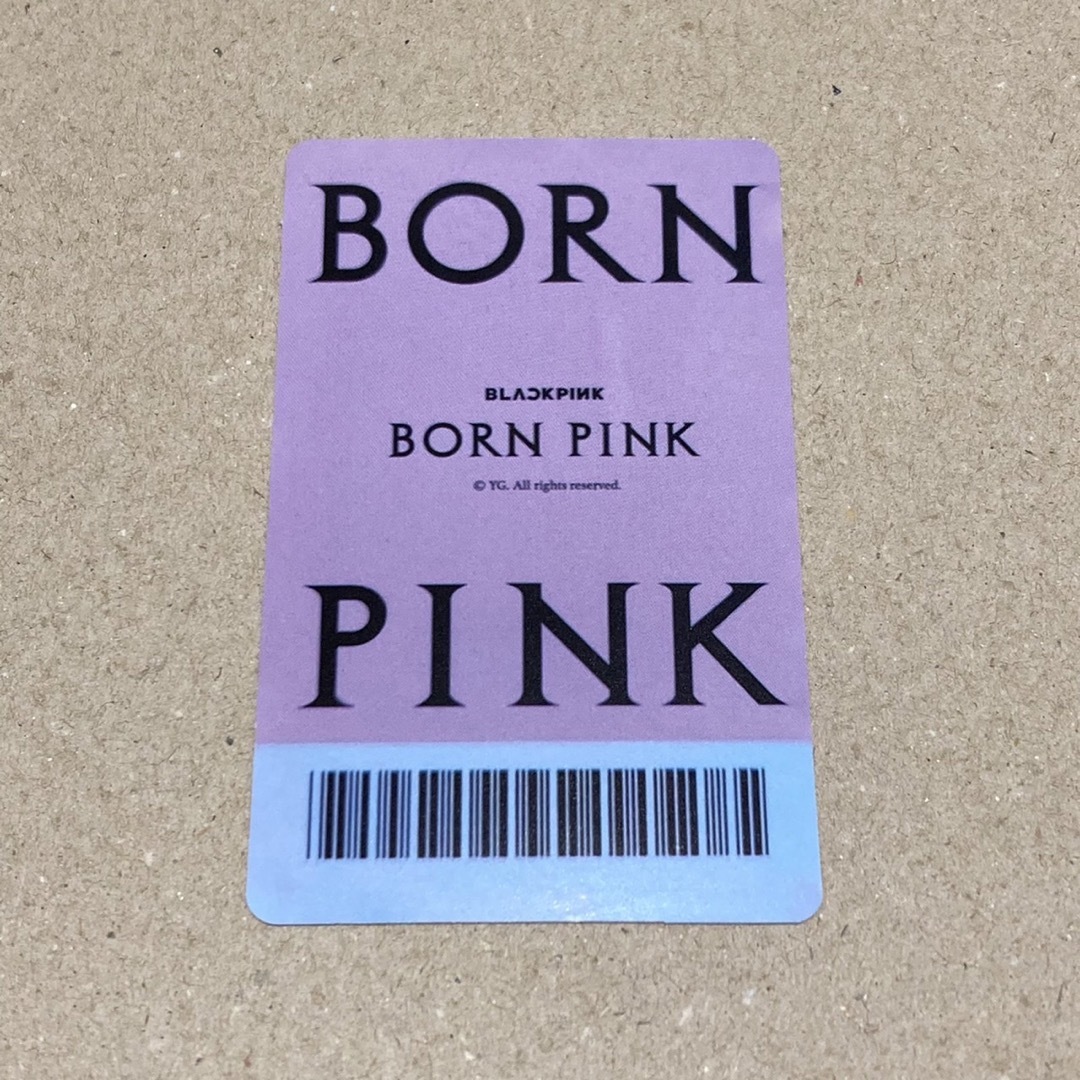 BLACKPINK ジェニ BORN PINK CD プレイヤー トレカ  エンタメ/ホビーのタレントグッズ(アイドルグッズ)の商品写真