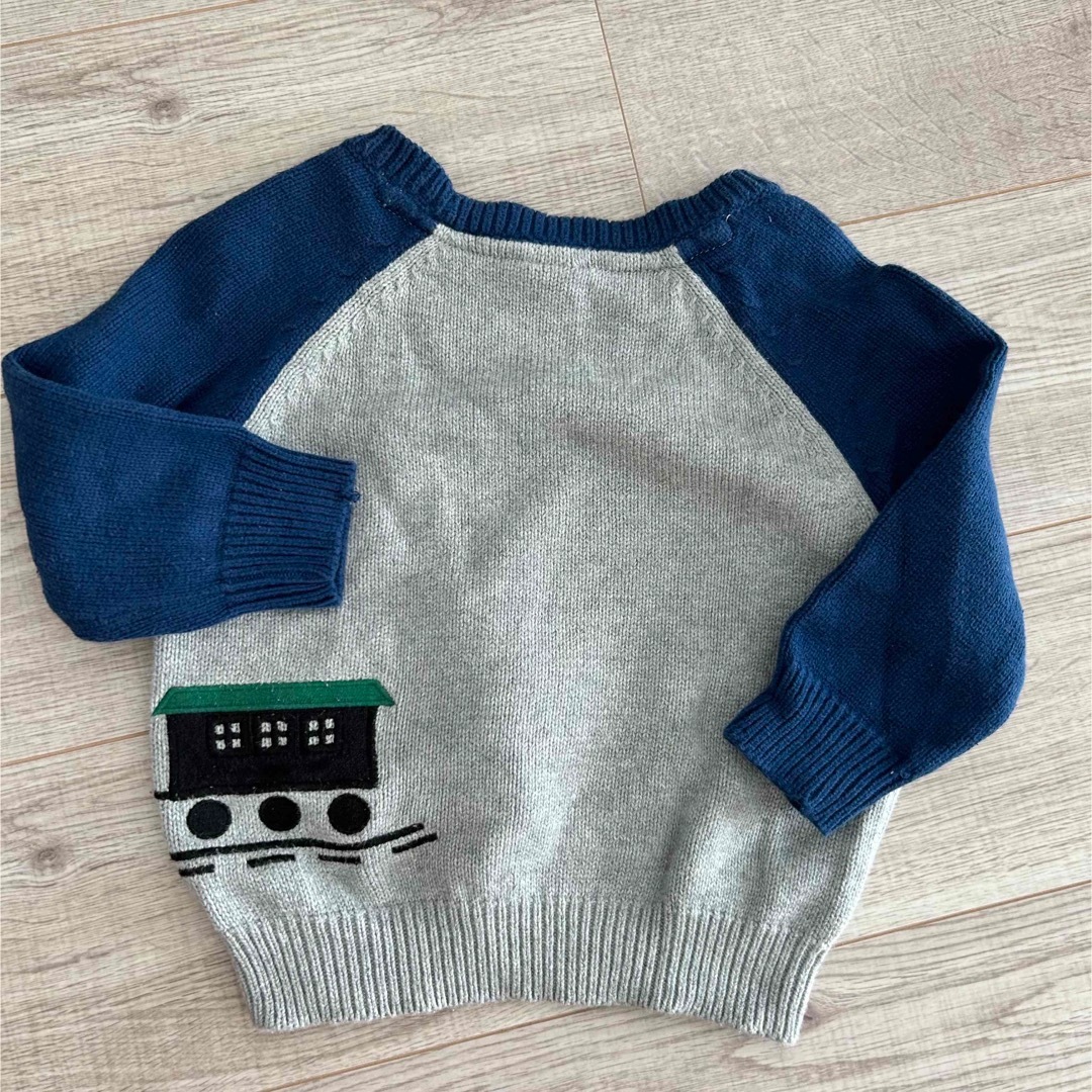 GYMBOREE(ジンボリー)のジンボリー　汽車　セーター キッズ/ベビー/マタニティのベビー服(~85cm)(ニット/セーター)の商品写真