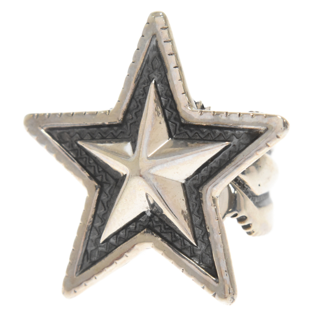 CODY SANDERSON コディーサンダーソン Medium Star Ring ミディアム スター リング シルバー メンズのアクセサリー(リング(指輪))の商品写真