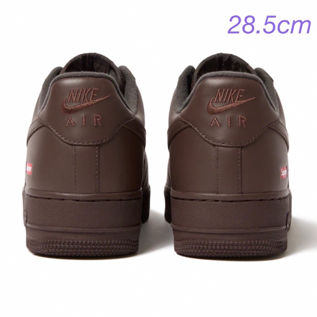 Supreme(シュプリーム)のSupreme/NIKE エアフォース1 Low　ブラウン　28.5cm メンズの靴/シューズ(スニーカー)の商品写真