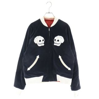 ザリアルマッコイズ(THE REAL McCOY'S)のTHE REAL McCOY'S ザリアルマッコイ VINTAGE 80S SUKA-JKT / DOKURO ヴィンテージ リバーシブル スーベニア ジャケット ブラック/レッド MJ7007(フライトジャケット)