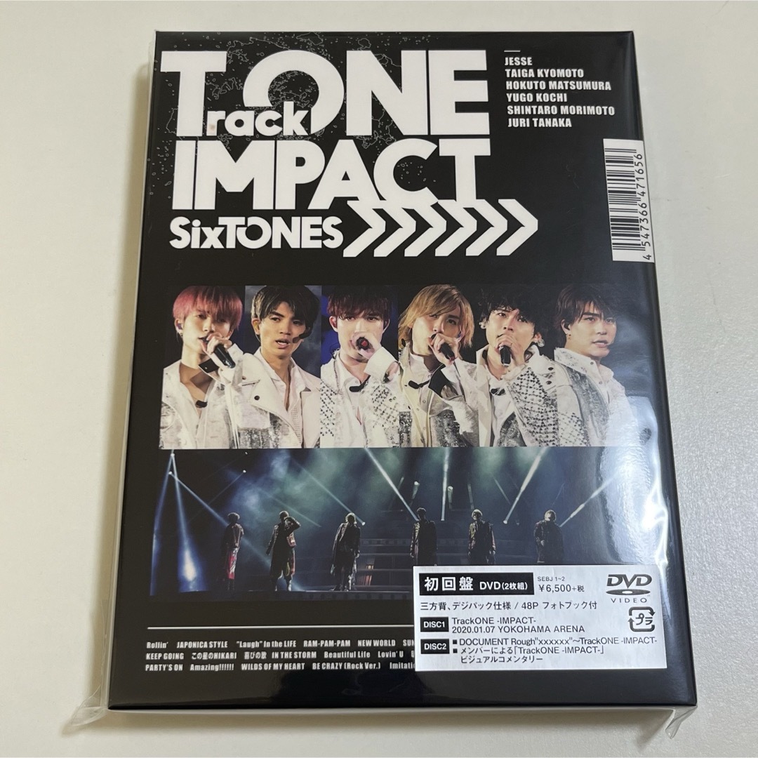 SixTONES TrackONE-IMPACT-〈初回盤・2枚組〉 - ミュージック