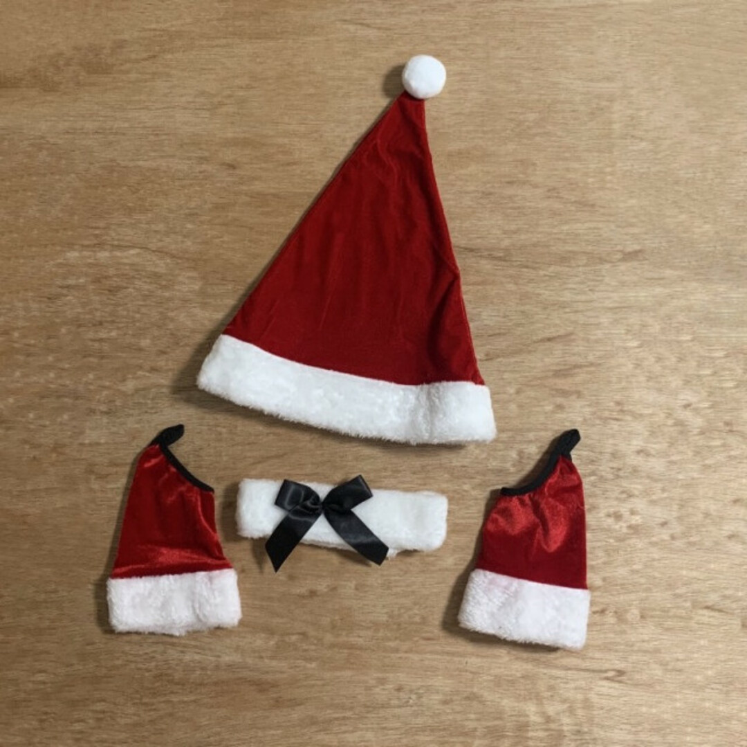 ✧ドット柄 セットアップ ミニスカート サンタコス クリスマス 衣装 新品未使用 レディースのスカート(ミニスカート)の商品写真