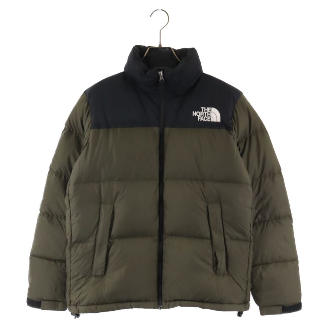 THE NORTH FACE ザノースフェイス NUPTSE JACKET ヌプシ ナイロン ダウンジャケット カーキ/ブラック ND91841のサムネイル