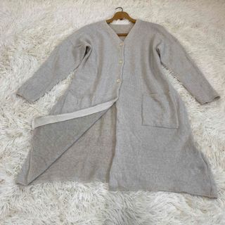 nest Robe - nest Robeコットンニットドルマンカーディガンの通販 by