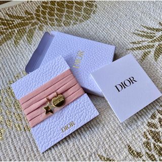 ディオール(Dior)のディオール　紐ブレスレット　ノベルティ(ノベルティグッズ)