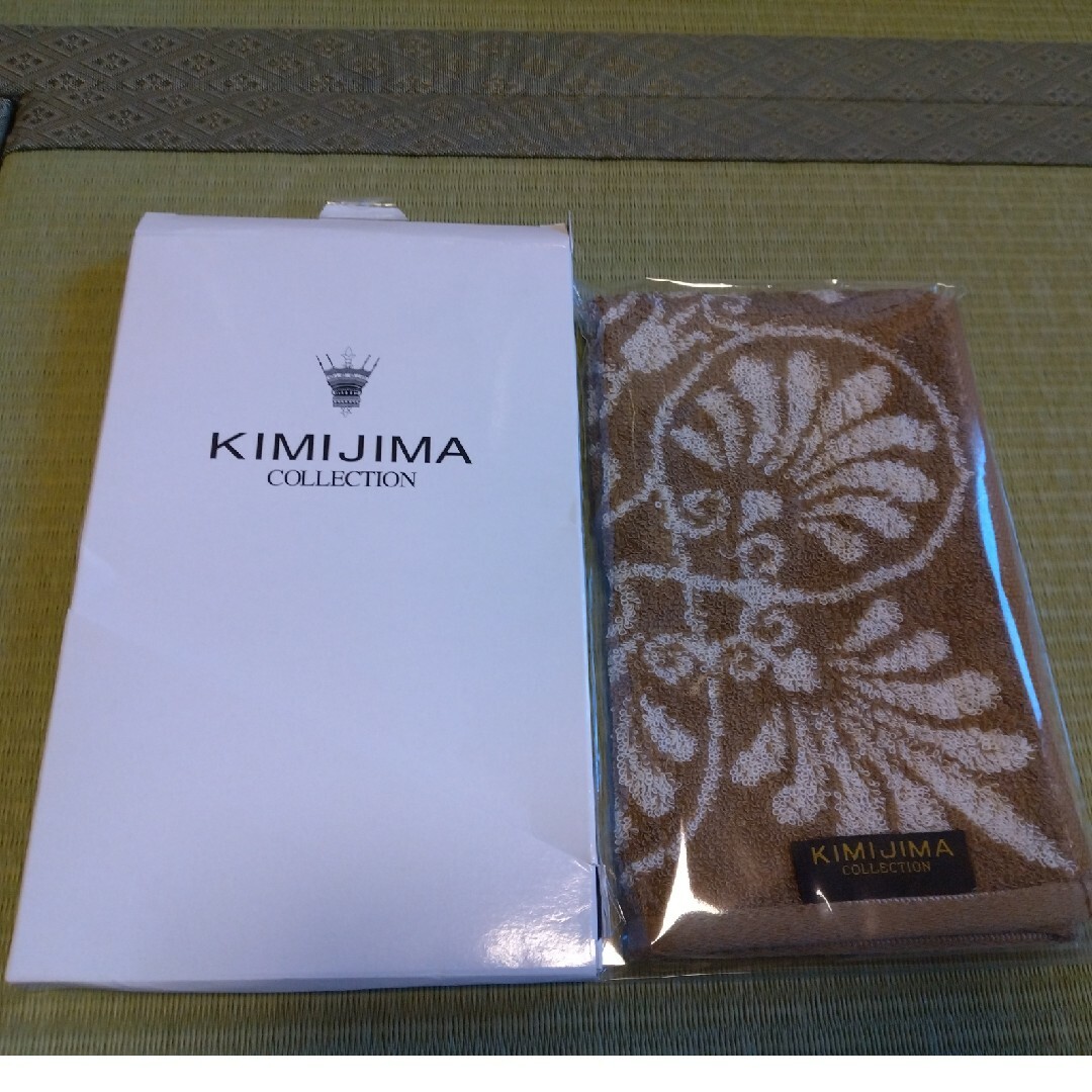 ハンカチタオル　KIMIJIMA COLLECTION メンズのファッション小物(ハンカチ/ポケットチーフ)の商品写真