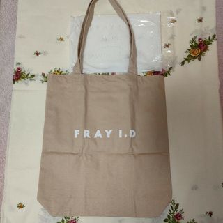 フレイアイディー(FRAY I.D)のフレイアイディー　FRAYI.D トートバッグ　ピンクベージュ　エコバッグ　付録(トートバッグ)