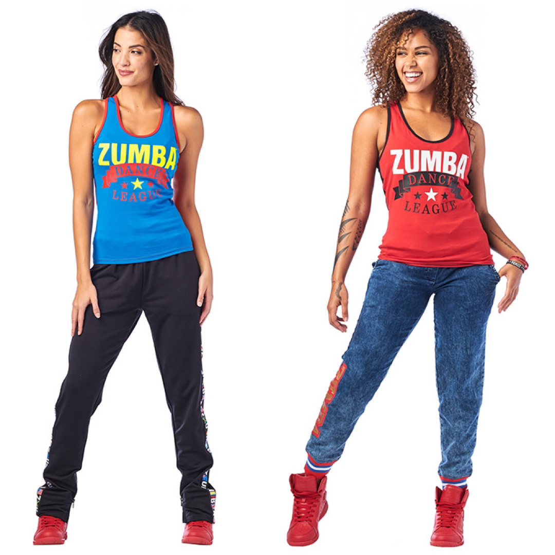 Zumba(ズンバ)のZumba Dance League Racerback ズンバ　タンクトップ レディースのトップス(タンクトップ)の商品写真