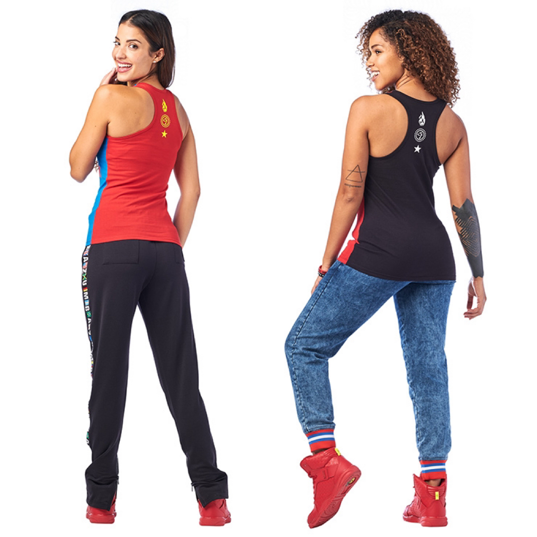 Zumba(ズンバ)のZumba Dance League Racerback ズンバ　タンクトップ レディースのトップス(タンクトップ)の商品写真