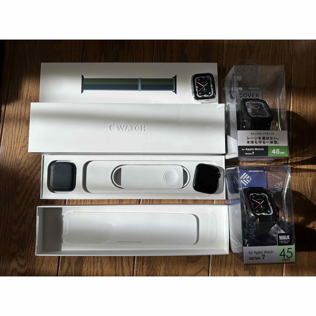 Apple Watch - Apple Watch Series 7 GPS 45mmミッドナイトおまけ付き
