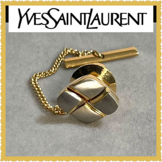 イヴサンローラン(Yves Saint Laurent)のイヴサンローランカフス　ゴールド×シルバー(カフリンクス)
