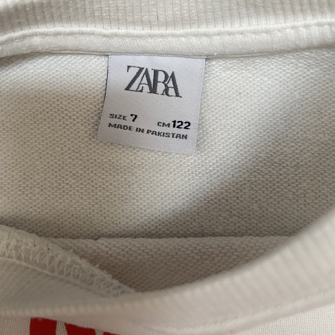 ZARA KIDS(ザラキッズ)のZARA トレーナー キッズ/ベビー/マタニティのキッズ服男の子用(90cm~)(Tシャツ/カットソー)の商品写真