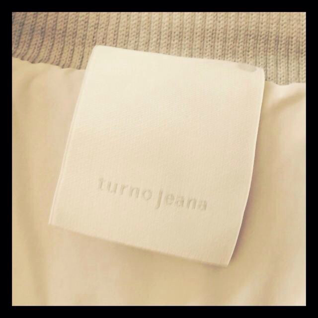 turno jeana(トゥールノジーナ)のturno jeana もこもこアウター レディースのジャケット/アウター(ブルゾン)の商品写真