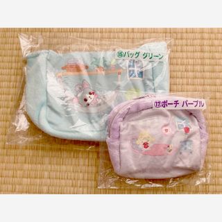 サンリオ(サンリオ)のジェオチャム　ポーチ　バッグ　セット　サンリオ当たりくじ(アイドルグッズ)