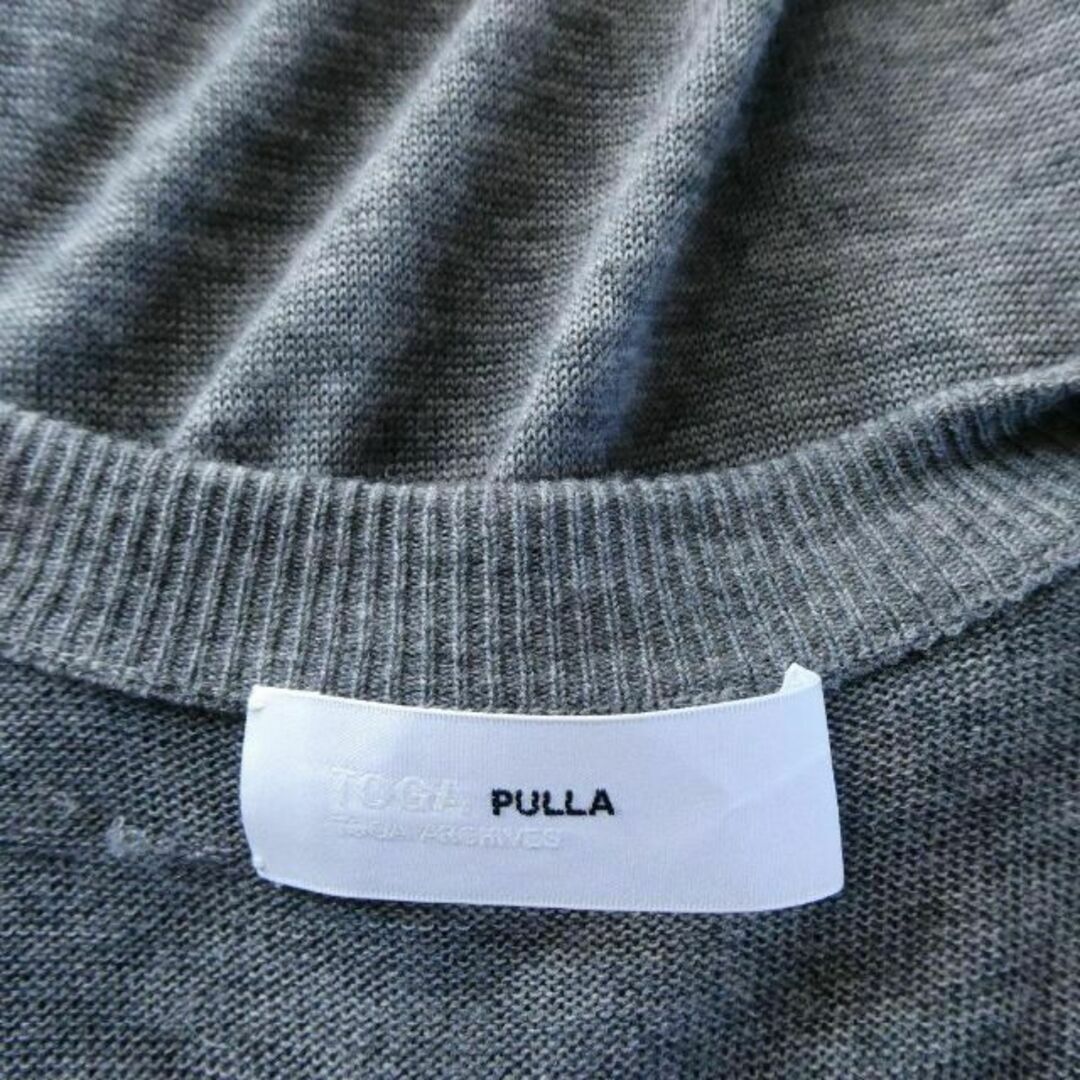 良品 TOGA PULLA 2WAY プリーツ ニット ドッキングワンピース