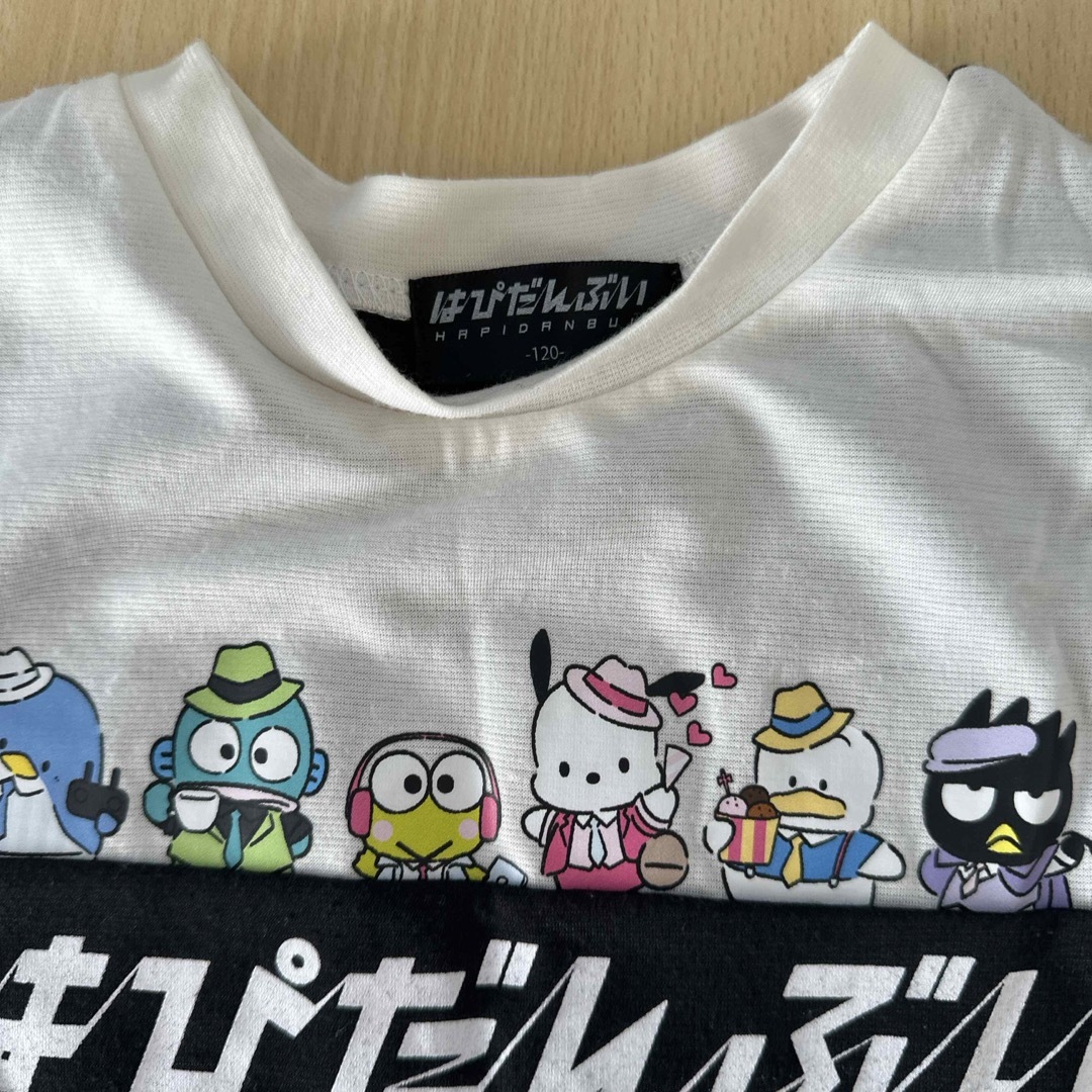 サンリオ(サンリオ)のサンリオ　半袖Tシャツセット　120サイズ キッズ/ベビー/マタニティのキッズ服女の子用(90cm~)(Tシャツ/カットソー)の商品写真