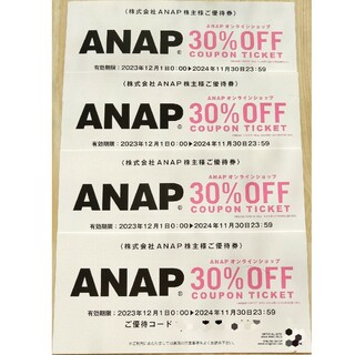 アナップ(ANAP)のANAP 株主優待(ショッピング)