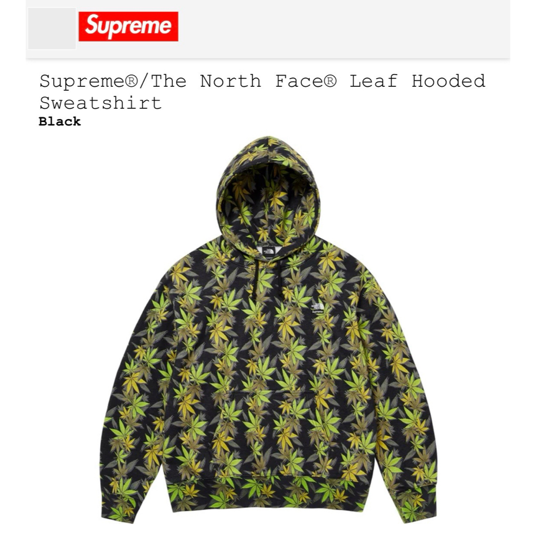 メンズSupreme North Face  Hooded パーカー S size