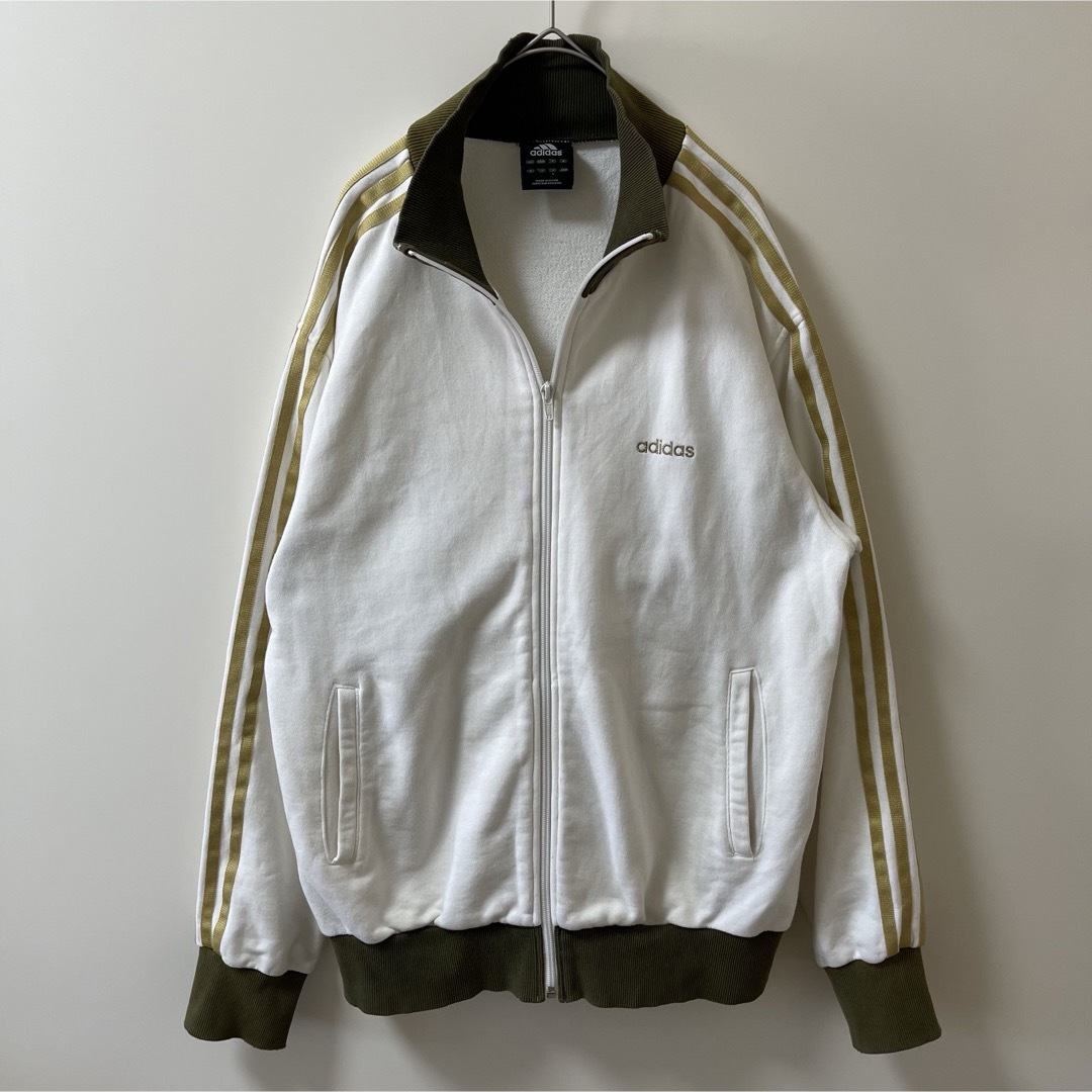 adidas - XL】アディダス刺繍トラックジャケット古着ジャージ adidas - XL】アディダス刺繍トラックジャケット古着ジャージ
